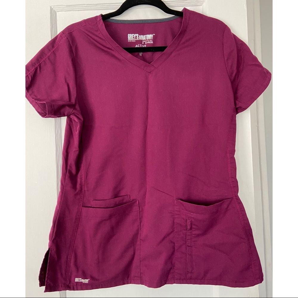 Grey’s Anatomy Fuchsia Active Scrub Set